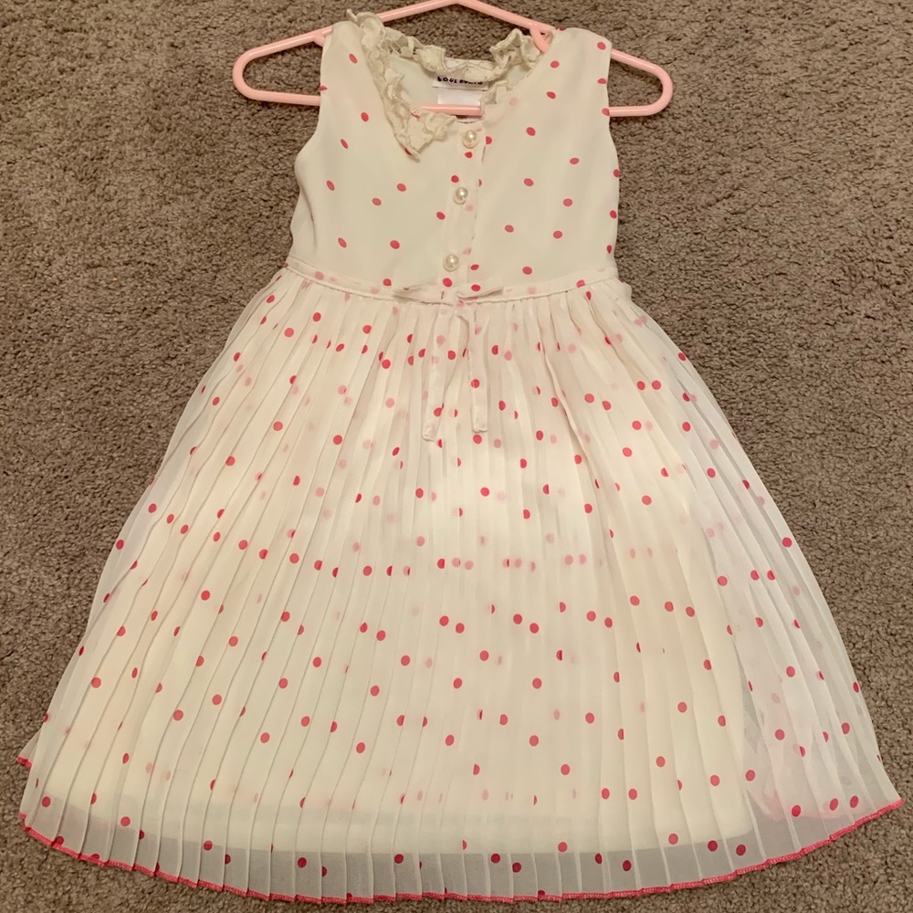 🎈 Polka Dot Sleeveless Dress (Toddler)